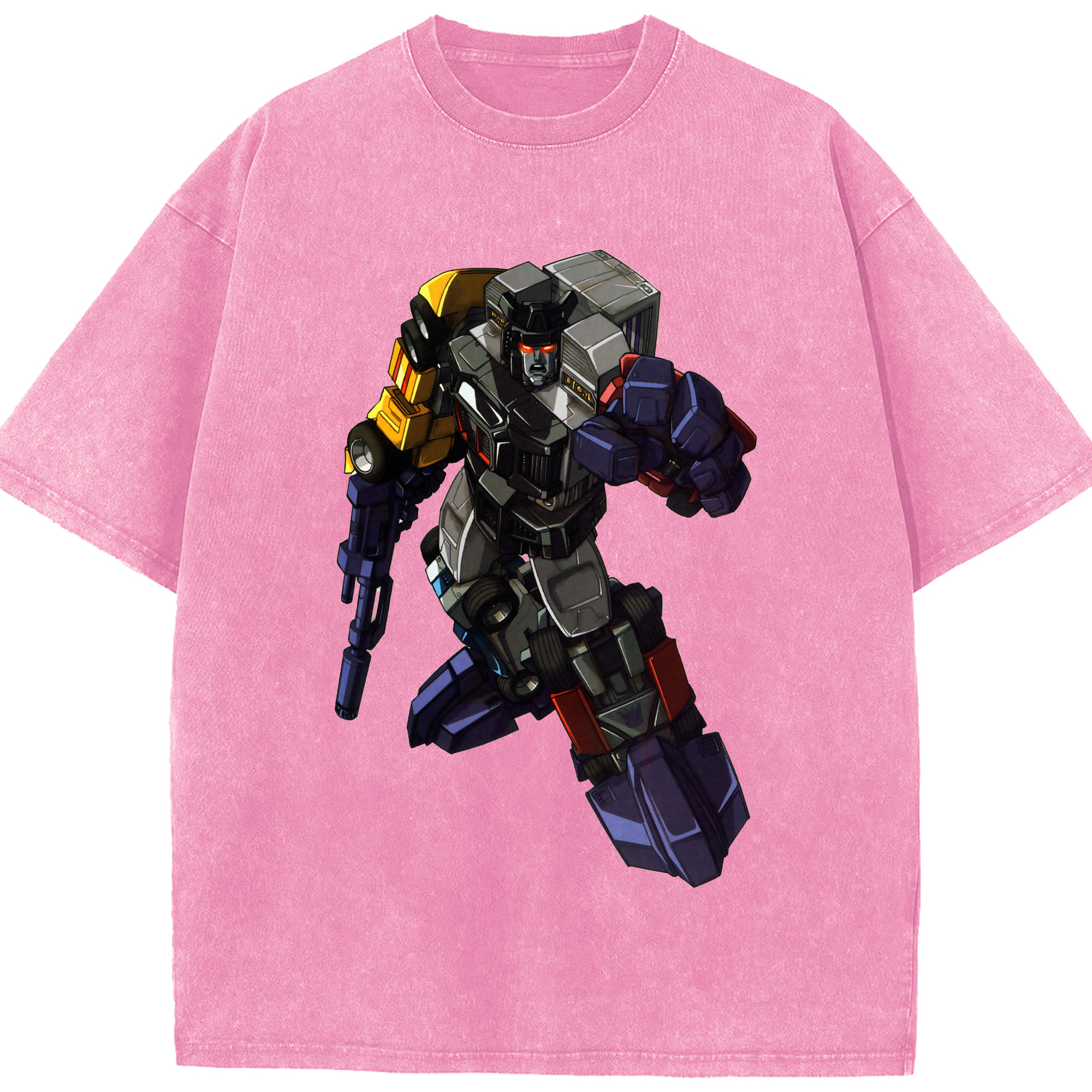 （画像用）  綿100% ヴィンテージ風 半袖Tシャツ（フロントプリント）
